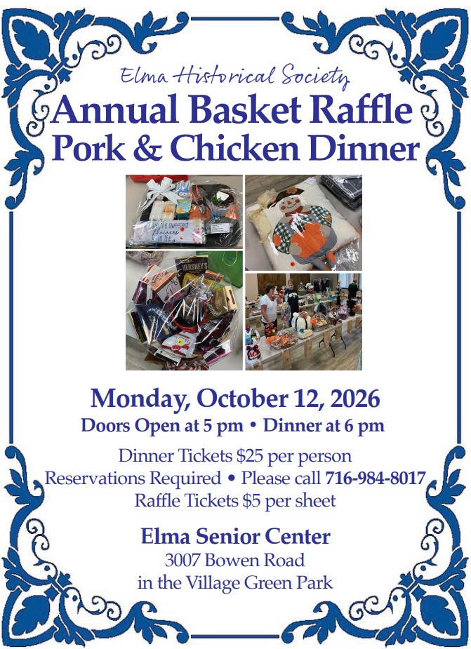 Annual Basket Raffle Pork & Chicken Dinner